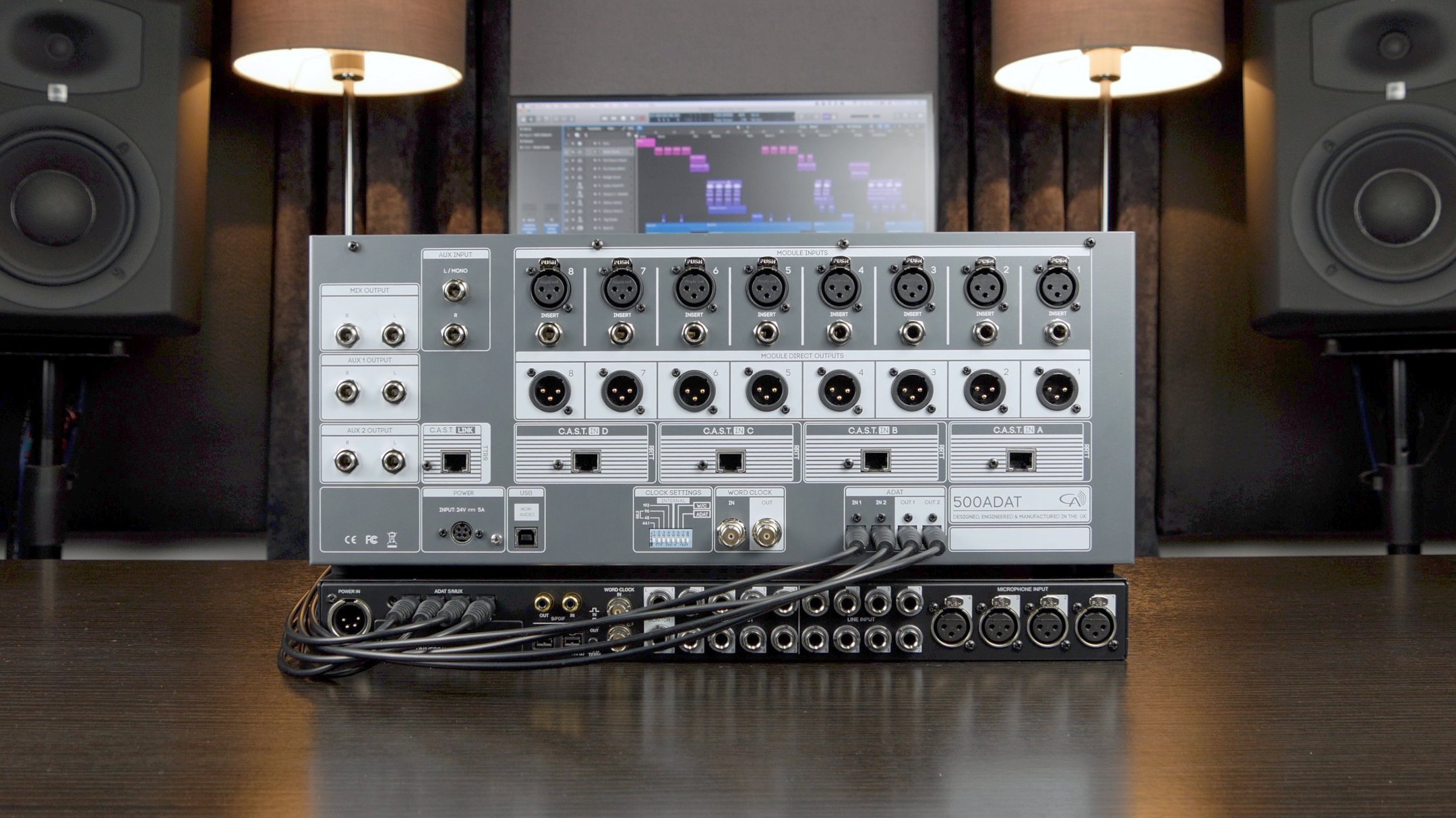 Universal Audio Apollo and 500ADAT