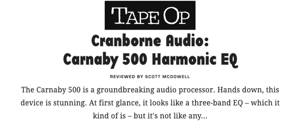 Carnaby 500 Review