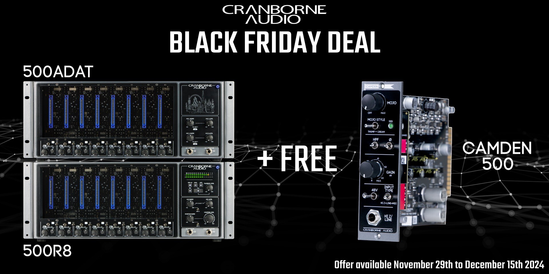 NOR-SWE-DNK Black Friday 24 Landing Page Banner
